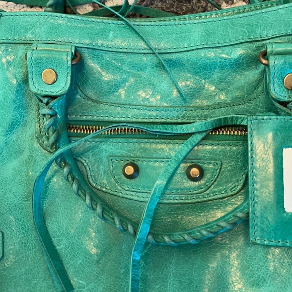 Green Italian purse - Picture 2 of 6